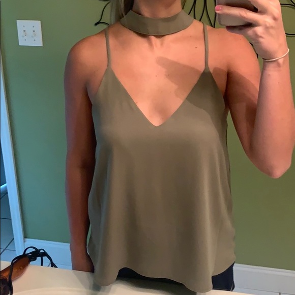 Gianni Bini Tops - Olive green Gianni Bini tank top